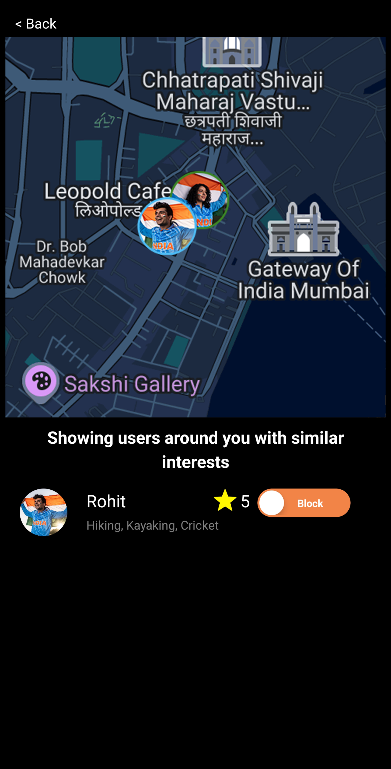 Find people with shared interests